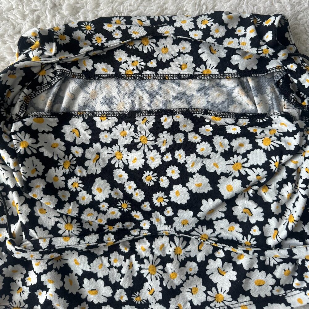 Floral Print Tank Top Shirt - Picture 4 of 4